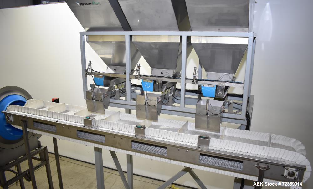 Actionpac B300/MC Multihead Weigher Mixing Line